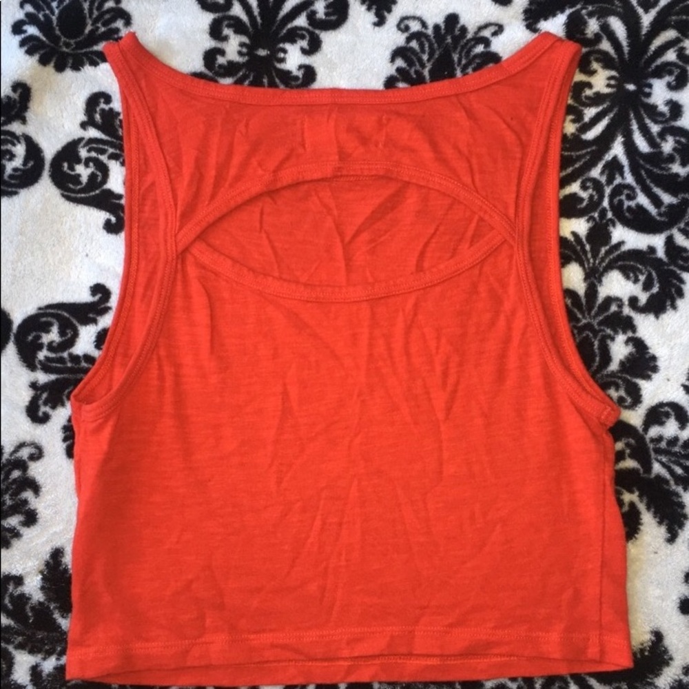 Red Crop Top - Picture 2 of 2